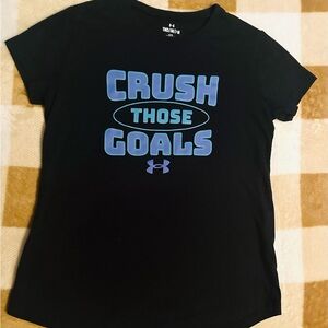 Under Armour Girls T-Shirt – Size Medium, Athletic Tee